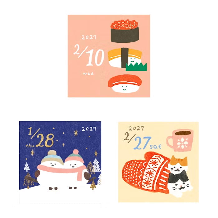 FURUKAW SHIKO -2027 Page-a-day Daily Calendar
