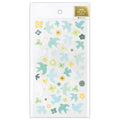 NB-Nonwoven Gold Foiled Sticker- Blue Bird