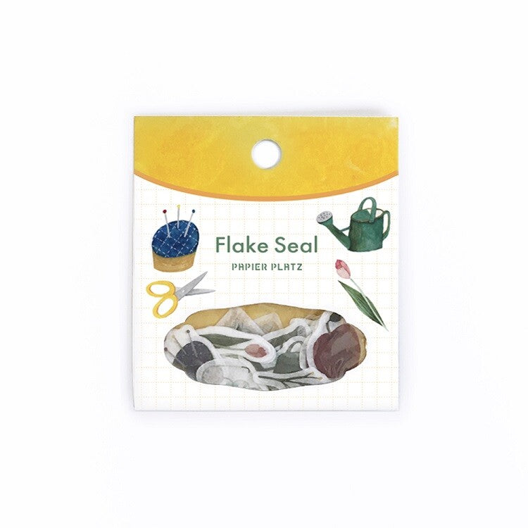 Planner Flake Sticker- "A morning without an alarm clock" Series