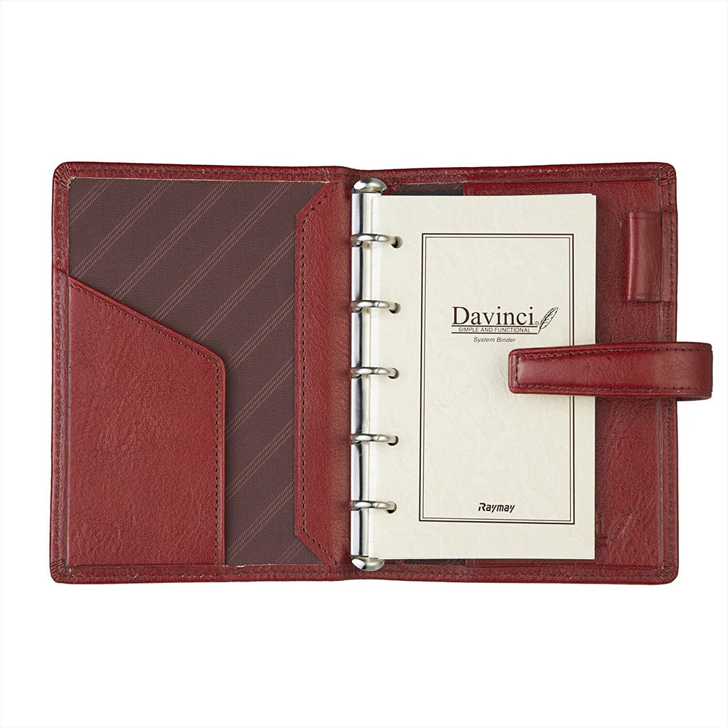 【Raymay Fujii】Da Vinci Standard System Notebook — Mini5 Size — 11mm Ring