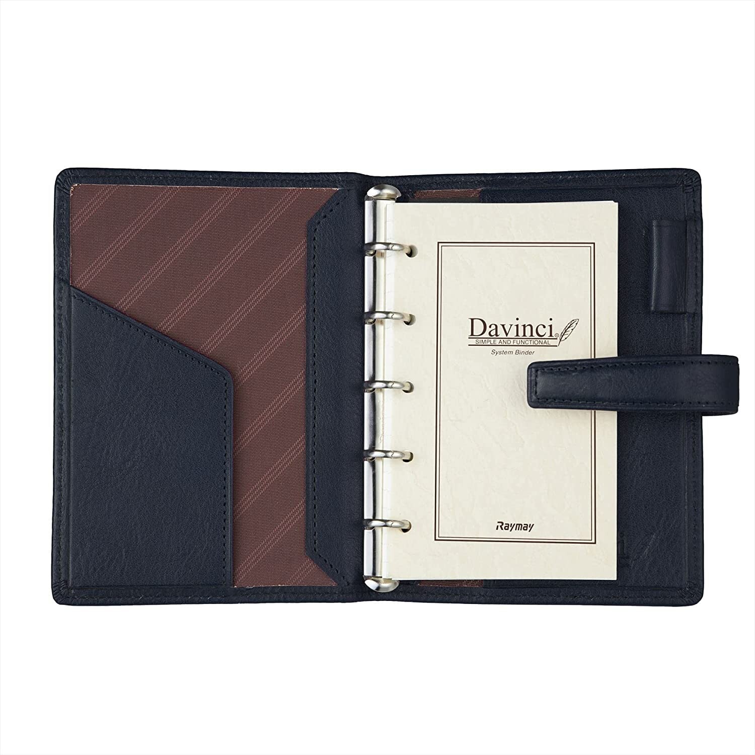 【Raymay Fujii】Da Vinci Standard System Notebook — Mini5 Size — 11mm Ring