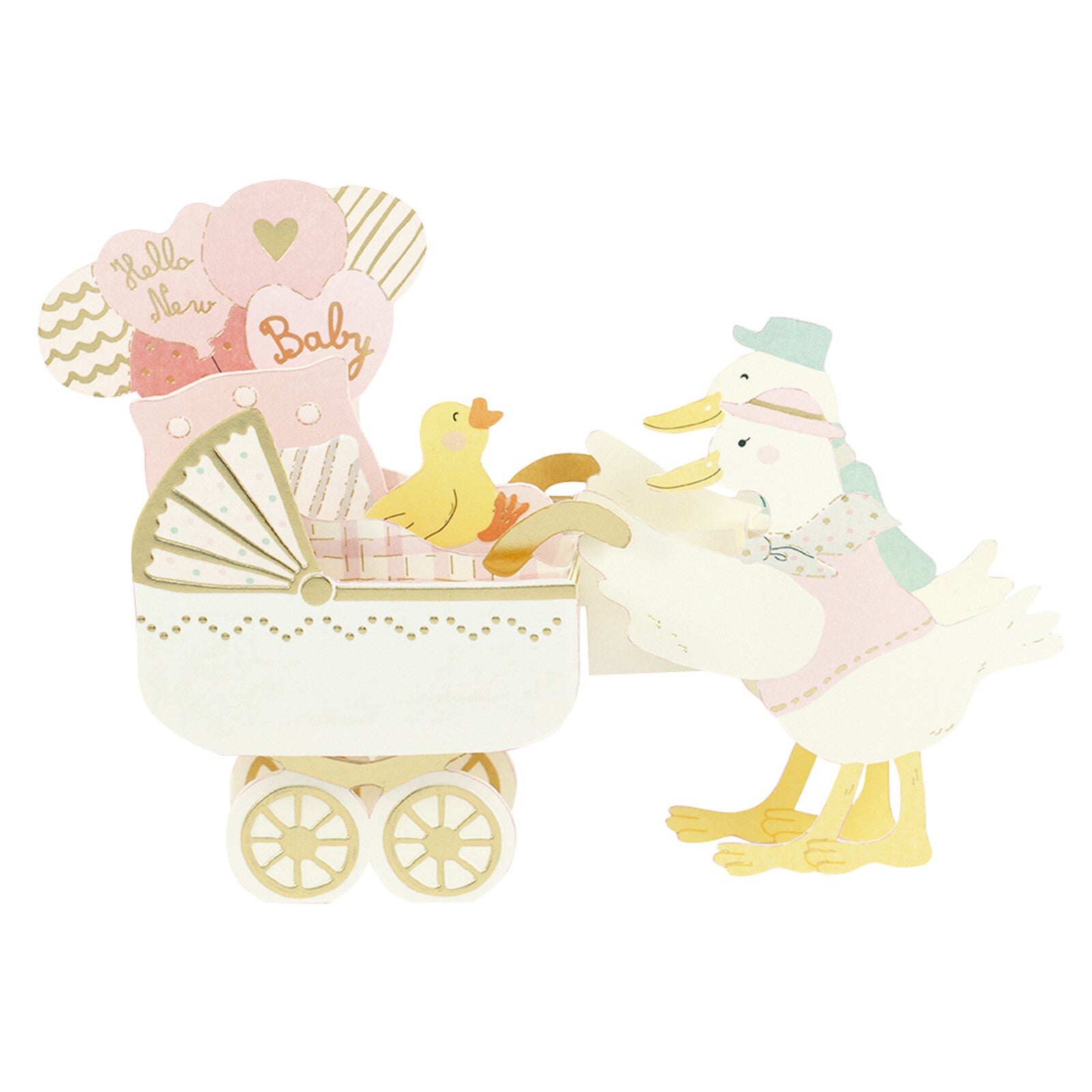 Baby pop-up card | DUCK
