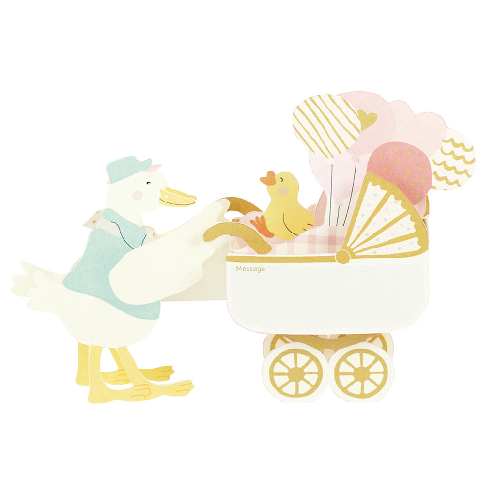 Baby pop-up card | DUCK