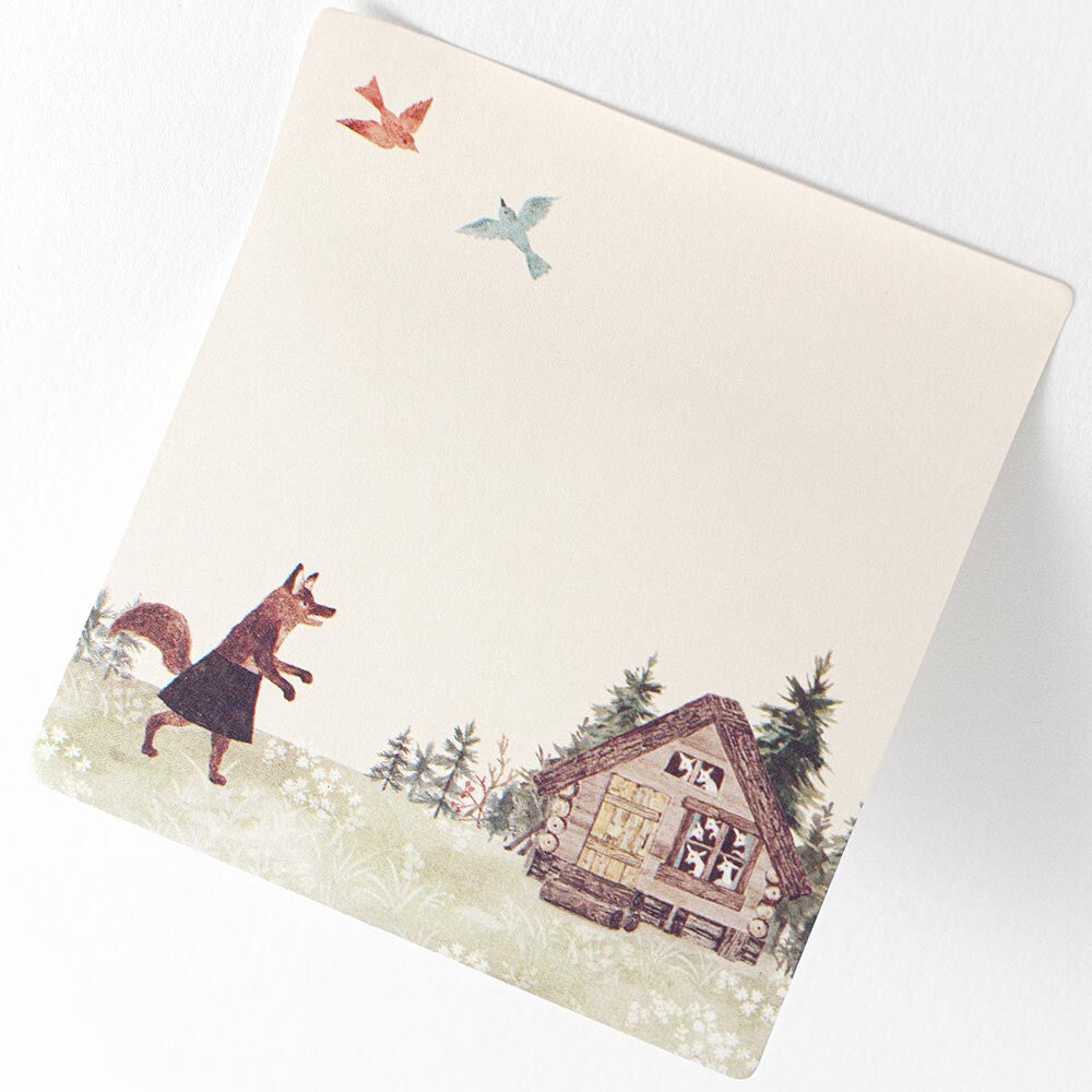 NB-NuKu- Sticky Notes- The Wolf and Seven Little Kids