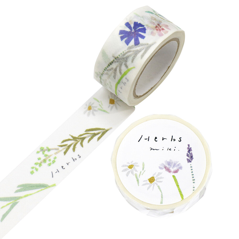 Miki Tamura - Washi Tape - Herbs