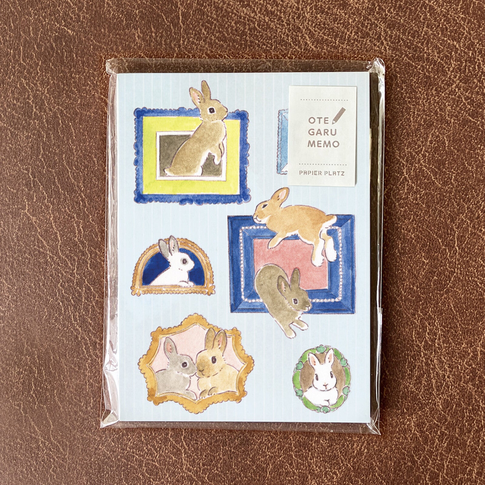 Papier Platz Memo Pad- Otegaru Bunny