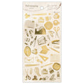 NB-Gold Foiled Sticker Sheet- Stationery