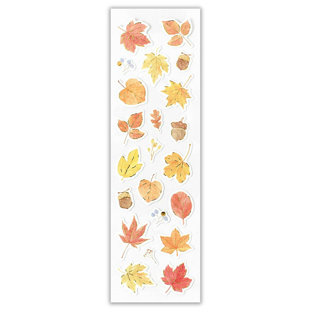 NB- Sticker Sheet- Autumn Leaf