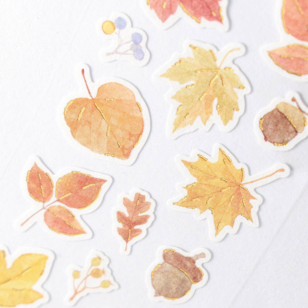 NB- Sticker Sheet- Autumn Leaf