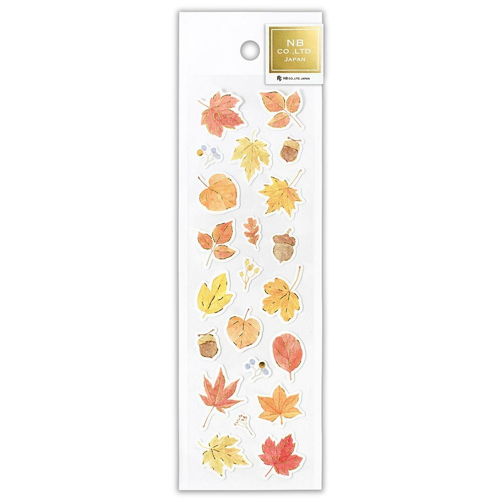 NB- Sticker Sheet- Autumn Leaf