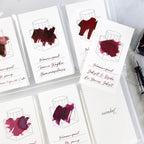 Wearingeul- Ink Color Chart Card- Vertical
