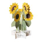 [Greeting Life] Blooming Card – Sunflowers
