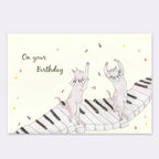 Tokorokomugi- Pop-up Birthday Greeting Card - Music