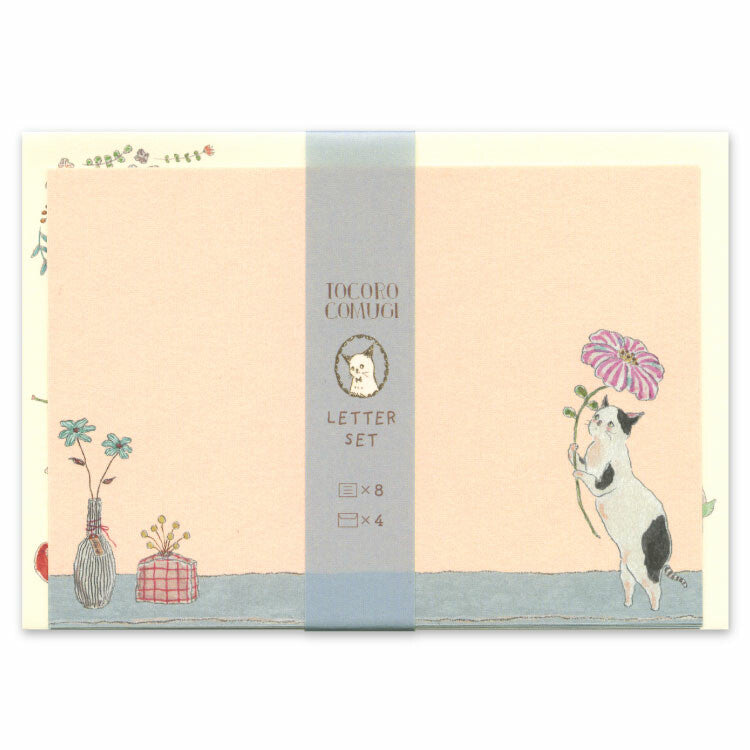 Tokorokomugi- Letter Set- Flower