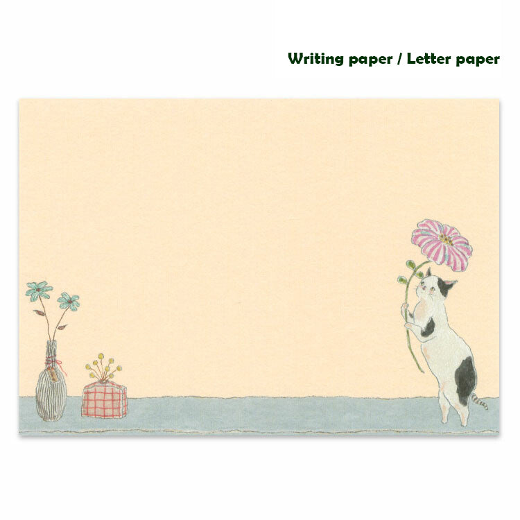 Tokorokomugi- Letter Set- Flower