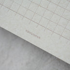 【Kohunkan Kappansho】 Retro Memo Pad- Grid Pattern