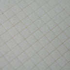 【Kohunkan Kappansho】 Straw Paper- Retro Memo Pad- Grid- Yellow Khaki