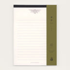 【Kohunkan Kappansho】 Letterpress Retro Pattern Series- Letter Pad