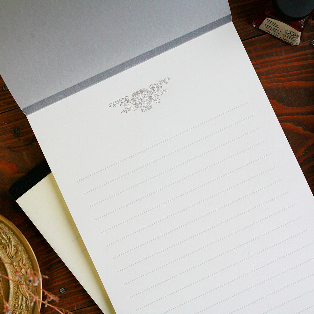 【Kohunkan Kappansho】 Letterpress Retro Pattern Series- Letter Pad