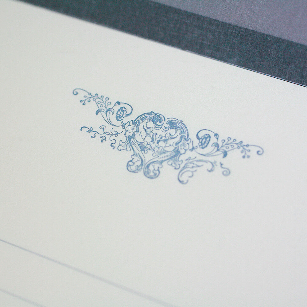 【Kohunkan Kappansho】 Letterpress Retro Pattern Series- Letter Pad