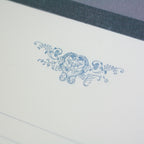 【Kohunkan Kappansho】 Letterpress Retro Pattern Series- Letter Pad