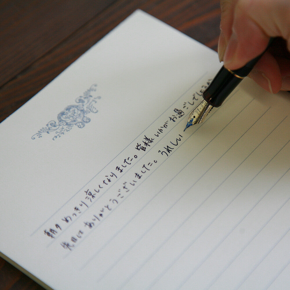 【Kohunkan Kappansho】 Letterpress Retro Pattern Series- Letter Pad