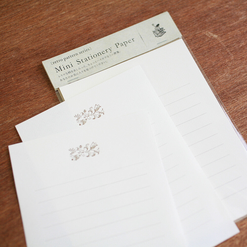【Kohunkan Kappansho】Retro Pattern Series- Mini Letter Pad