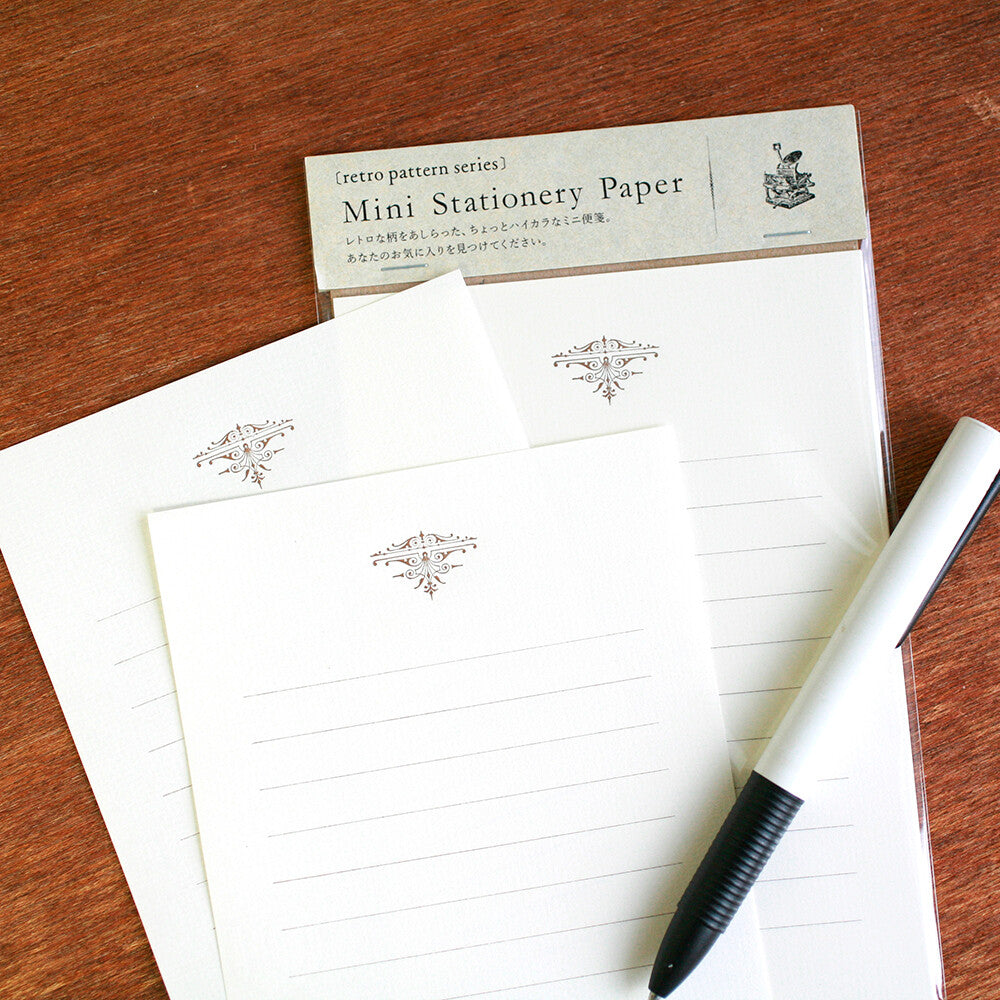 【Kohunkan Kappansho】Retro Pattern Series- Mini Letter Pad