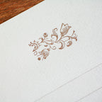 【Kohunkan Kappansho】Retro Pattern Series- Mini Letter Pad