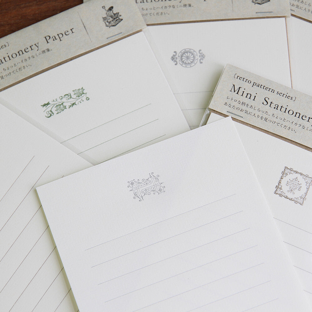 【Kohunkan Kappansho】Retro Pattern Series- Mini Letter Pad