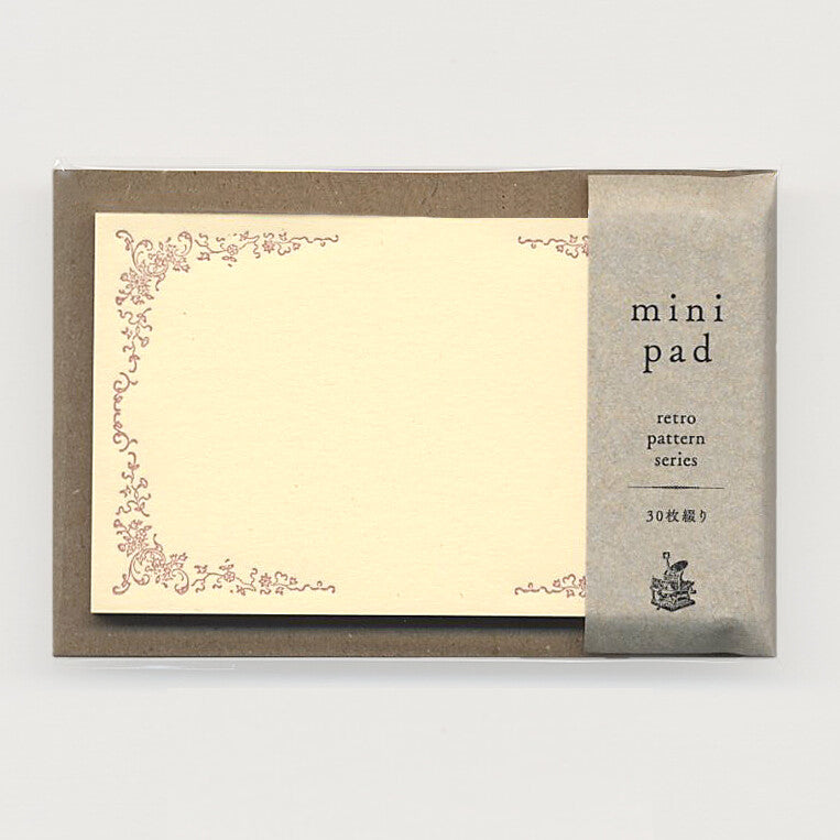 【Kohunkan Kappansho】Retro Pattern Series- Mini Pad