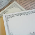 【Kohunkan Kappansho】Retro Pattern Series- Antique Gray Mini Pad