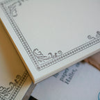 【Kohunkan Kappansho】Retro Pattern Series- Antique Gray Mini Pad