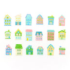 Bande- Masking Roll Stickers- Cute House