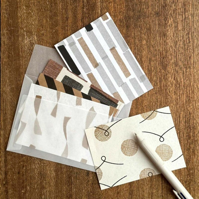 【Mizushima】IROIRO Memo Pad - Chic