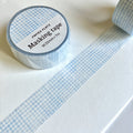 Washi Tape- Celeste Check (Blue and White)