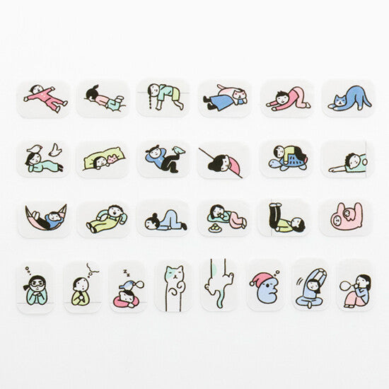 [Bande] Masking Roll Stickers- People Who Live in a Notebook (Nothing to Do)