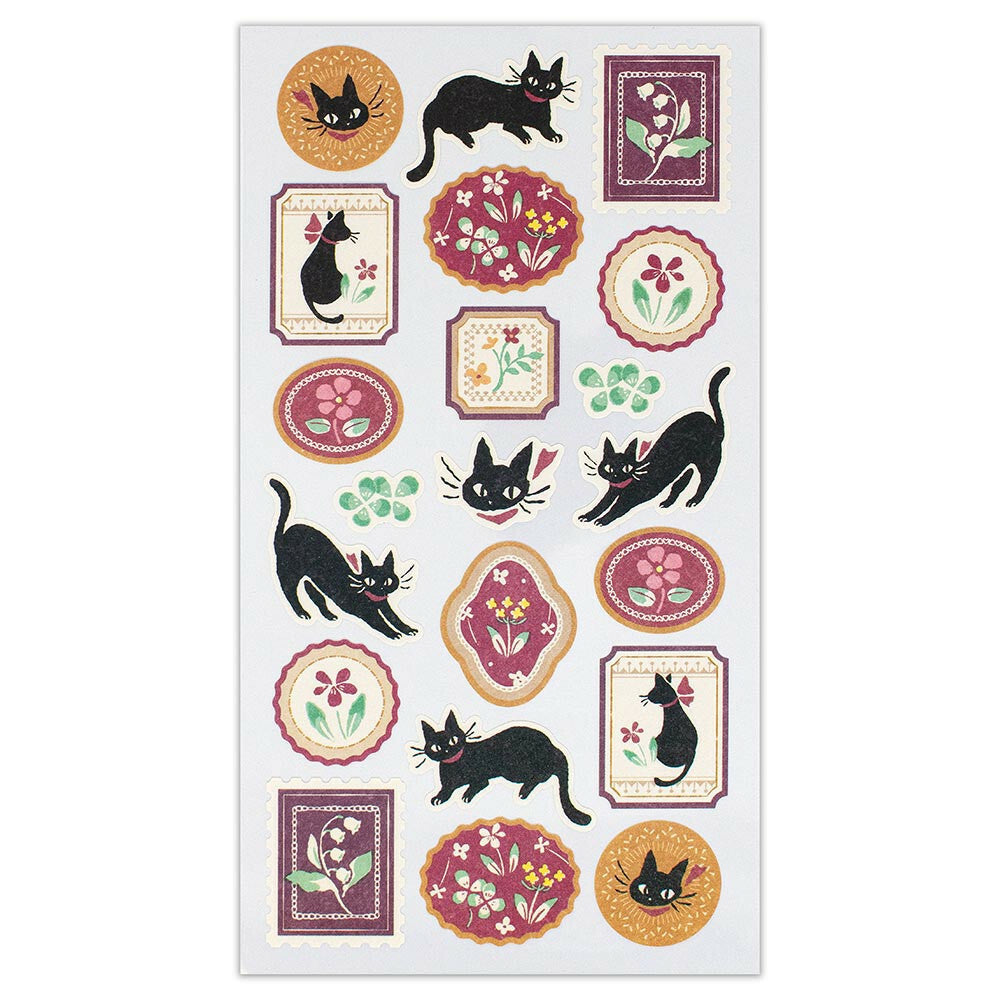 NB- Wanowa Retro Sticker- Black Cat
