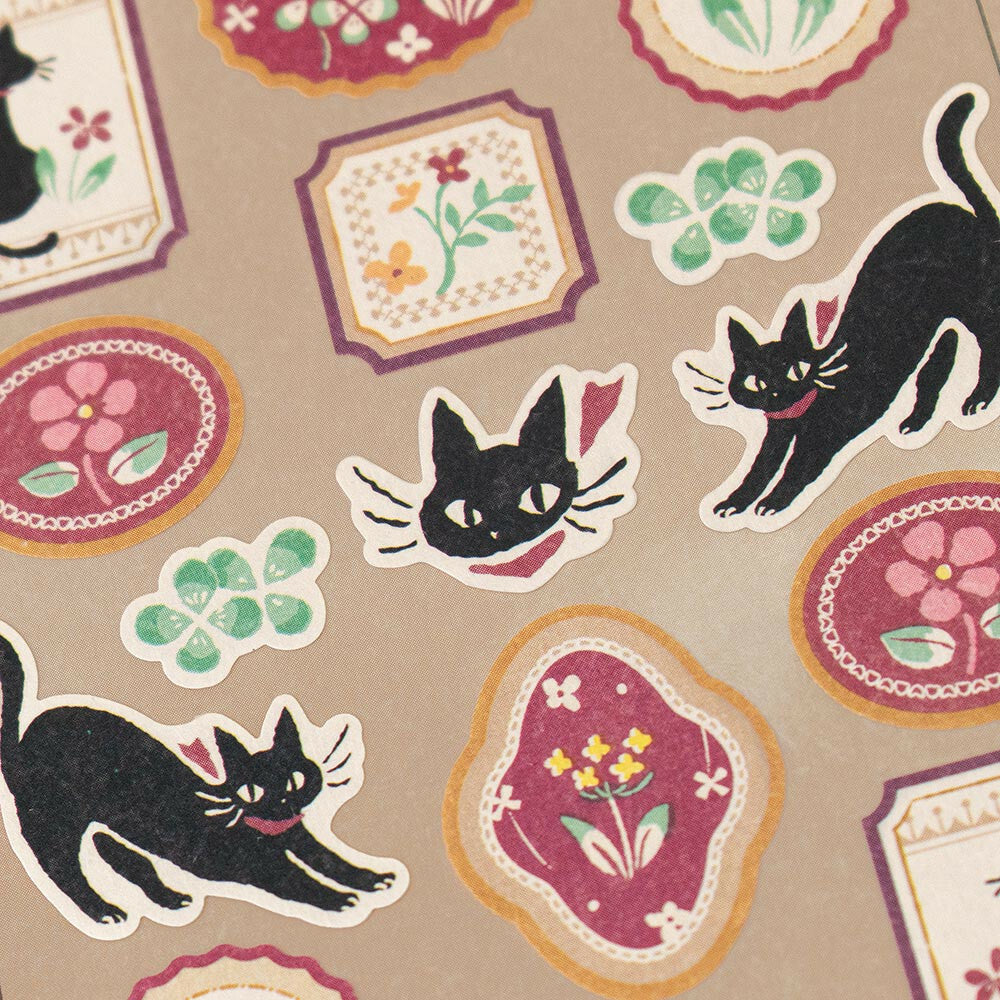NB- Wanowa Retro Sticker- Black Cat