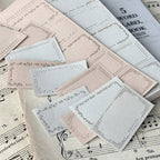 【OEDA LETTERPRESS】5 Word Label Book - Grey Beige Book