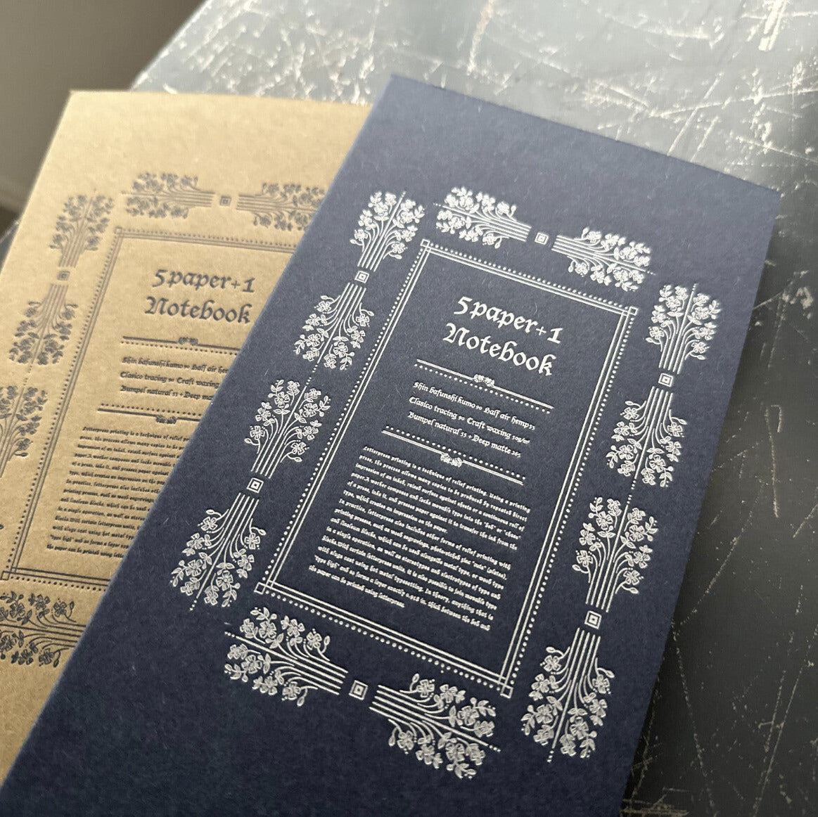【OEDA LETTERPRESS】5 Paper+1 Notebook