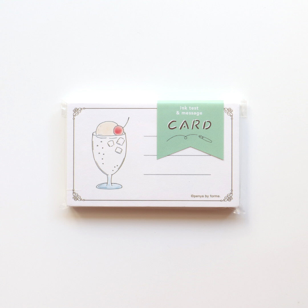 【penya by forme】Ink Swatch Card