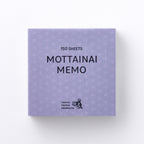 Takeo - Mottainai Memo - Purple & White & Misty Rose