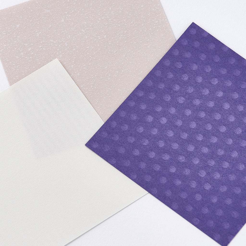 Takeo - Mottainai Memo - Purple & White & Misty Rose