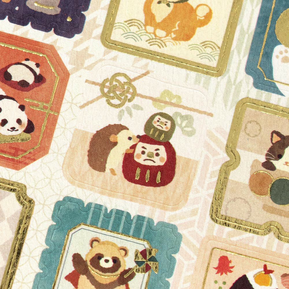 NB- Wanowa Japanese Style Sticker- Wa & Animals