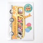 [Greeting Life] Birthday Card – Party Car (Animals)