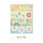 KITTA Basic Washi Tape - Flower