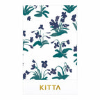 KITTA Basic Washi Tape -Blue Flower