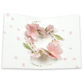 [Greeting Life] Pop-Up Card – Sakura Wreath