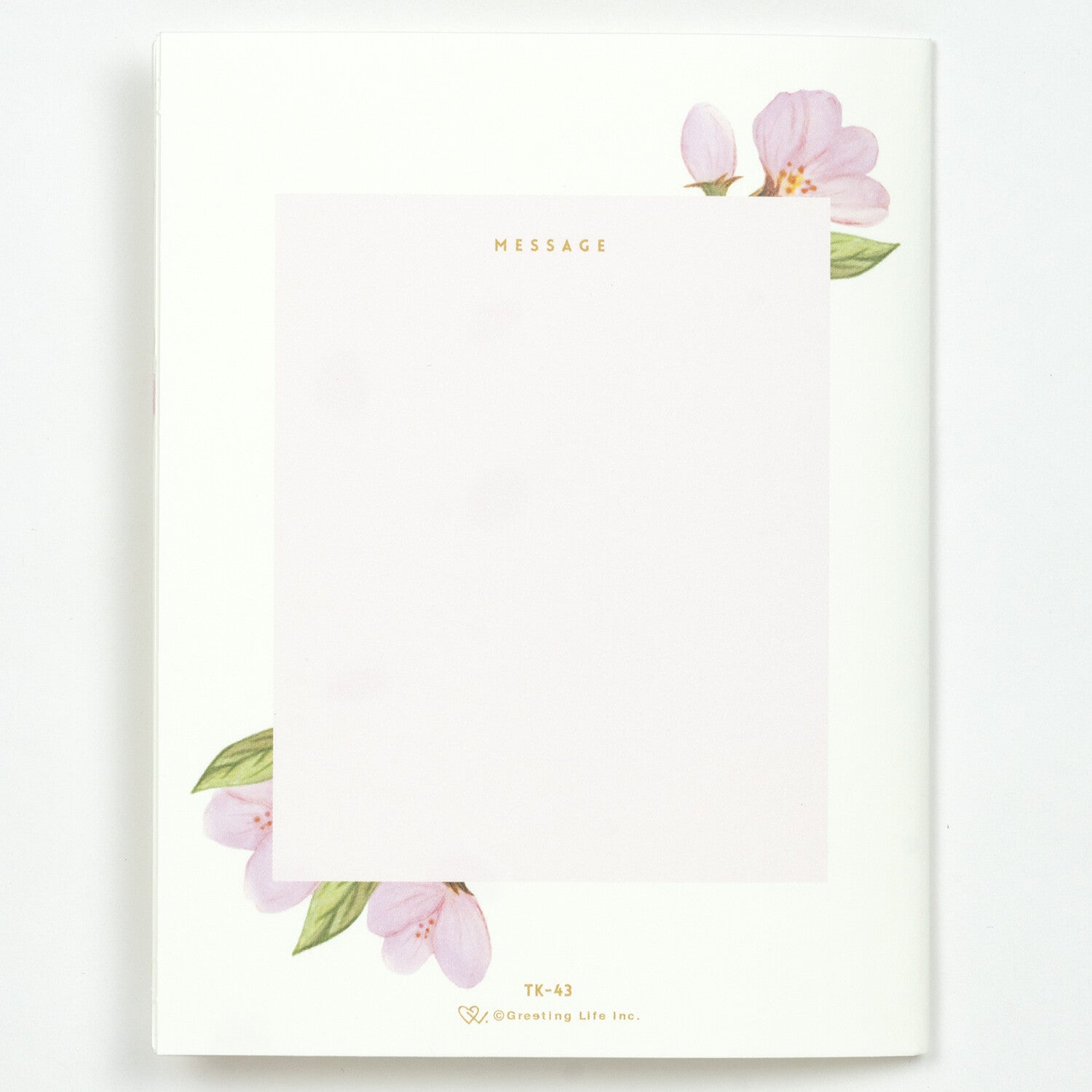 [Greeting Life] Pop-Up Card – Sakura Wreath